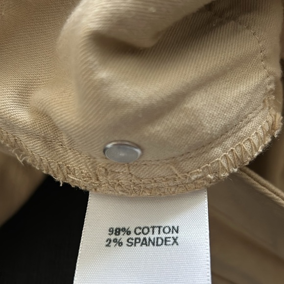 Cotton L.L. Bean Women's Cream JeansWomen's High-Rise Slim-Leg Ankle - Picture 6 of 10